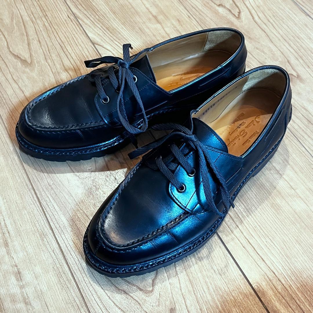 中古　24.5～25cm ジャランスリウァヤ デッキシューズ　98978 黒