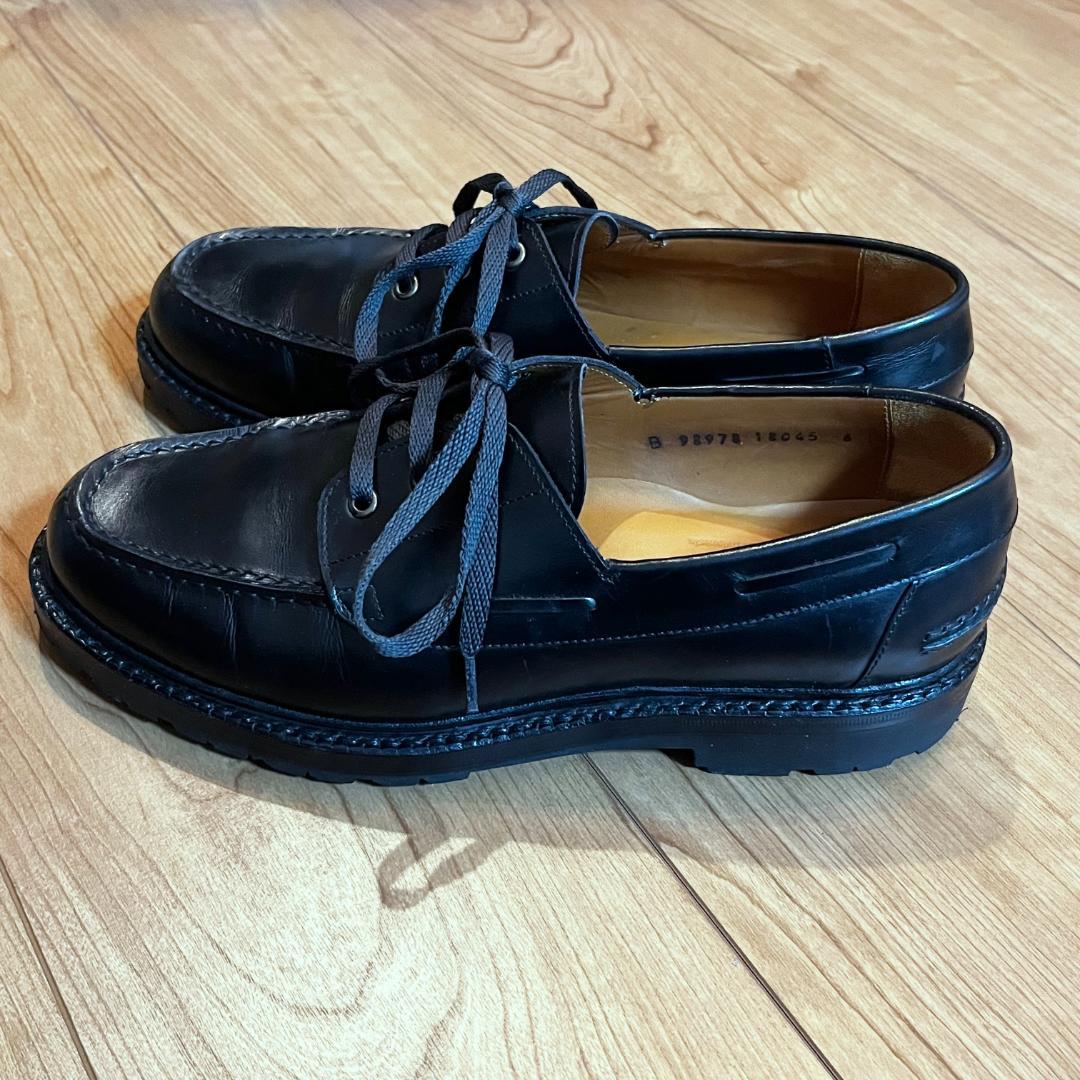 中古　24.5～25cm ジャランスリウァヤ デッキシューズ　98978 黒