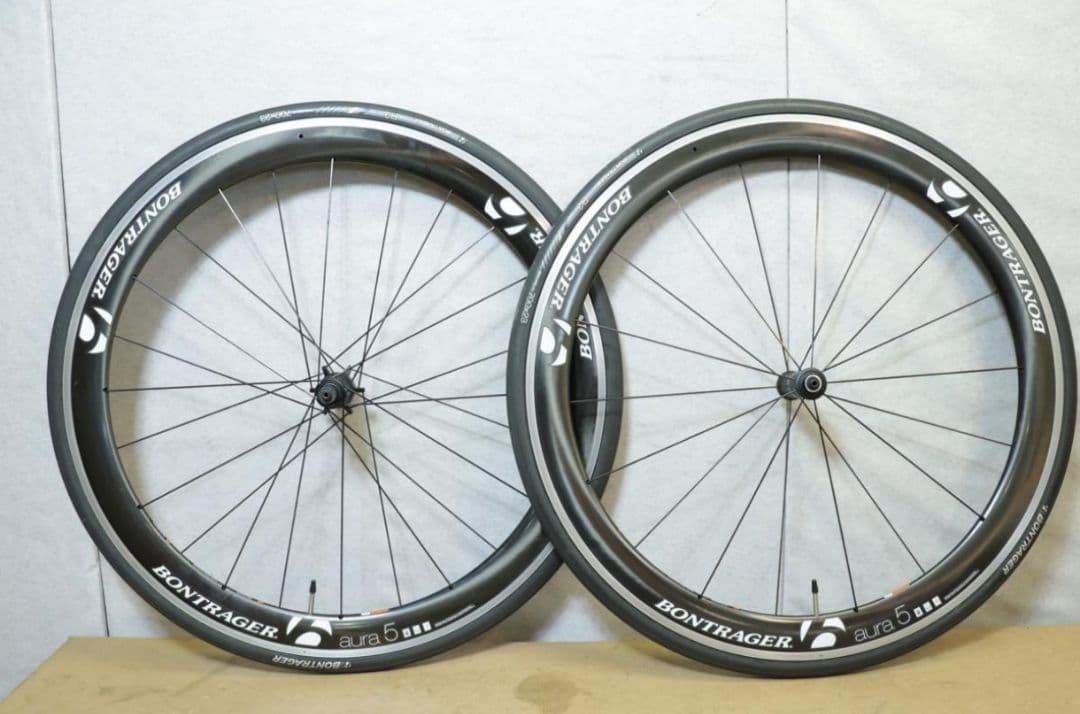 BONTRAGER aura5 クリンチャー ホイール エアロ