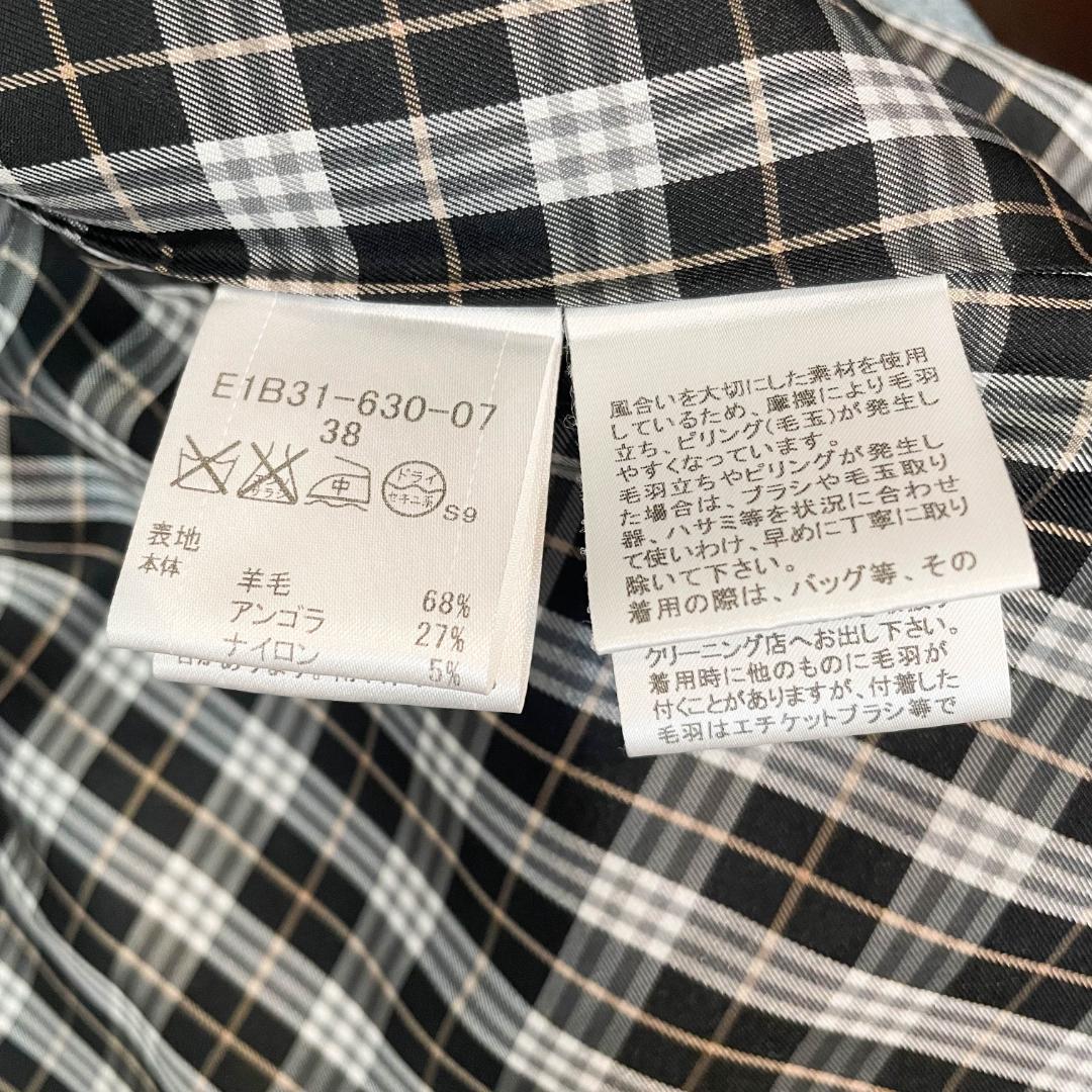 値下げ　バーバリーブルーラベル　コート　冬用