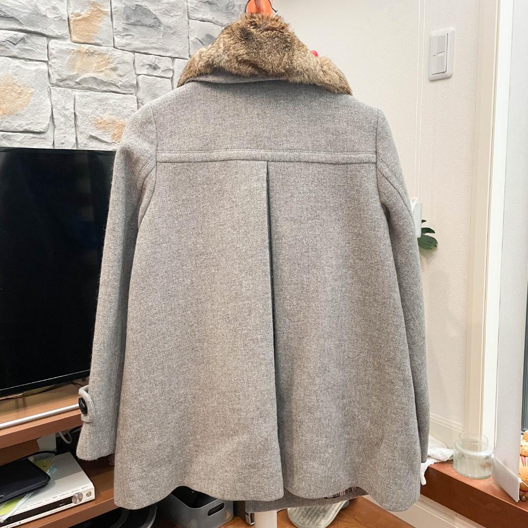 値下げ　バーバリーブルーラベル　コート　冬用