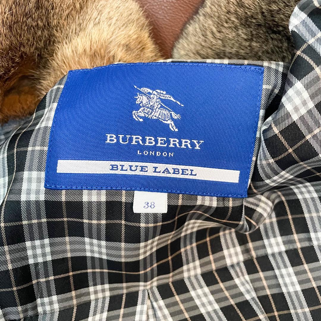 値下げ　バーバリーブルーラベル　コート　冬用