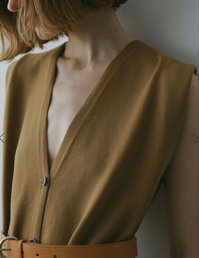 エトレトウキョウ　フロントボタンニットオールインワン