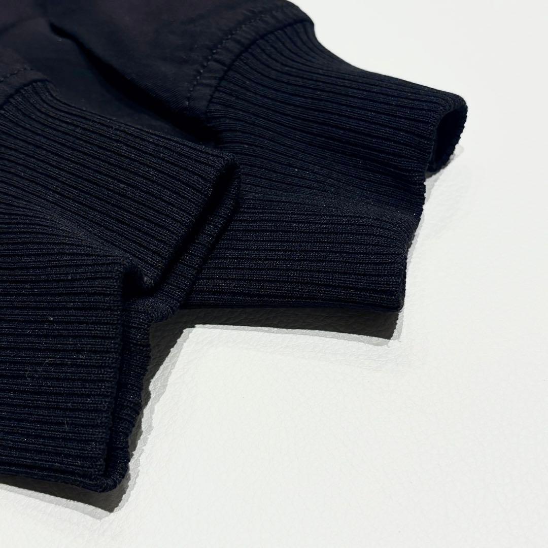 【極美品】大きいサイズ 23区 キュプラナイロンストレッチ MA-1 ブルゾン