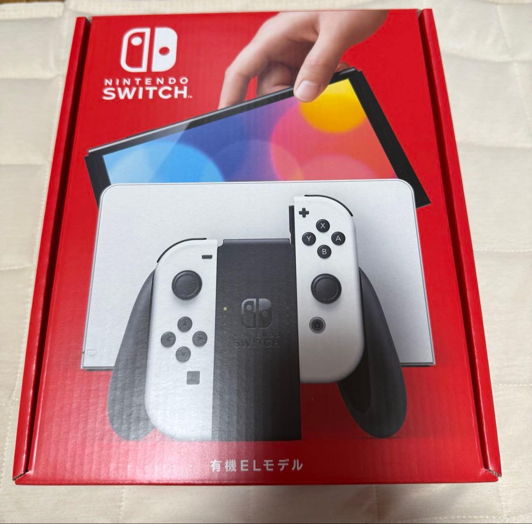 Nintendo Switch 本体 ホワイト 新品ホリパッド付