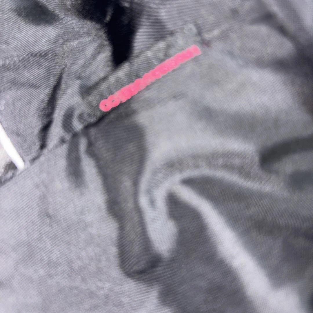 美品　BURTON キッズ　スノーボードジャケット XL グレー/ブラック