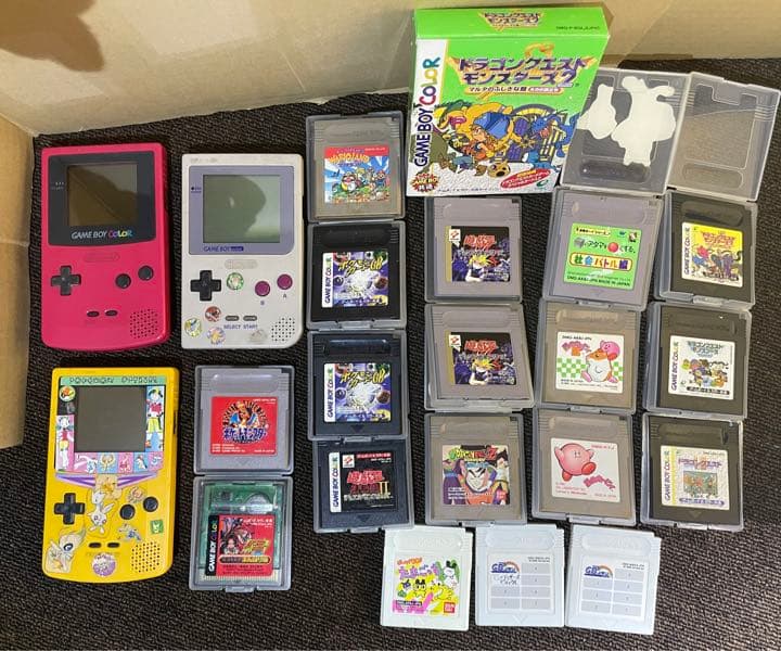 ゲームボーイカラー　ソフト一式