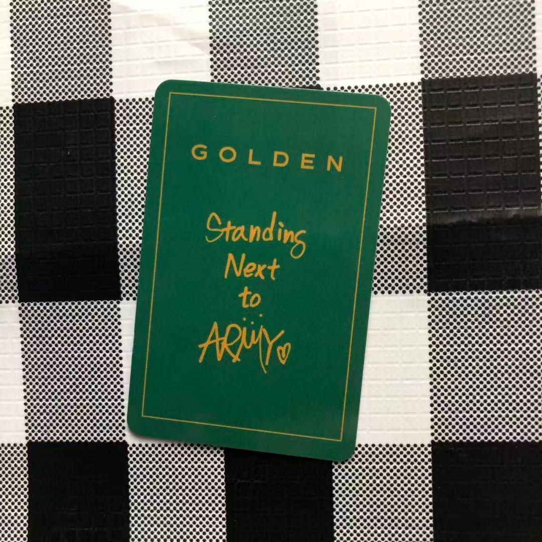 BTS JUNG KOOK ジョングク GOLDEN 香水付属 サノク トレカ