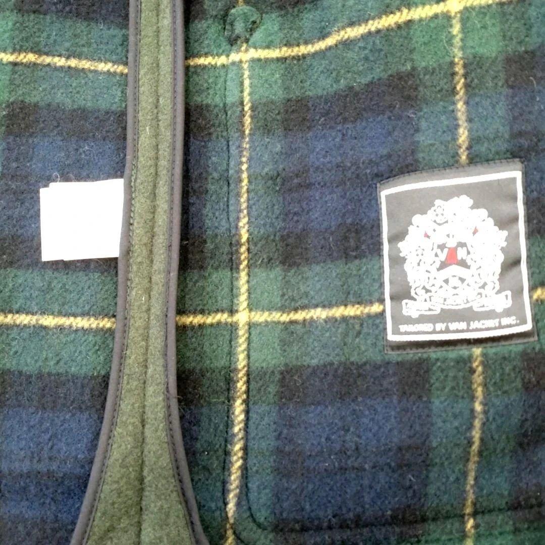 van ダークグリーン ダッフルコート フード付き