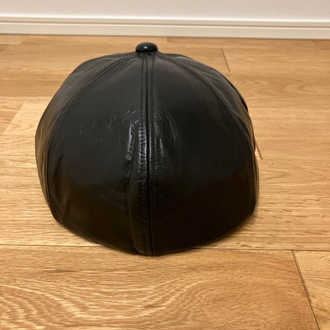 CALEE 牛革 レザーキャスケット M