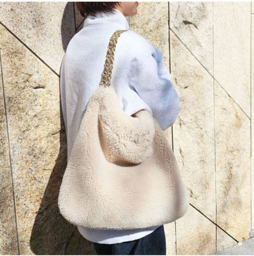 ヴィオラドーロ エコファートートviolad'oro トートバッグ ムートン