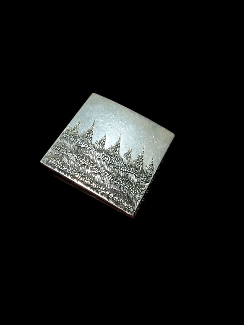 美品‼️　銀無垢遊乗一重ハバキ❗