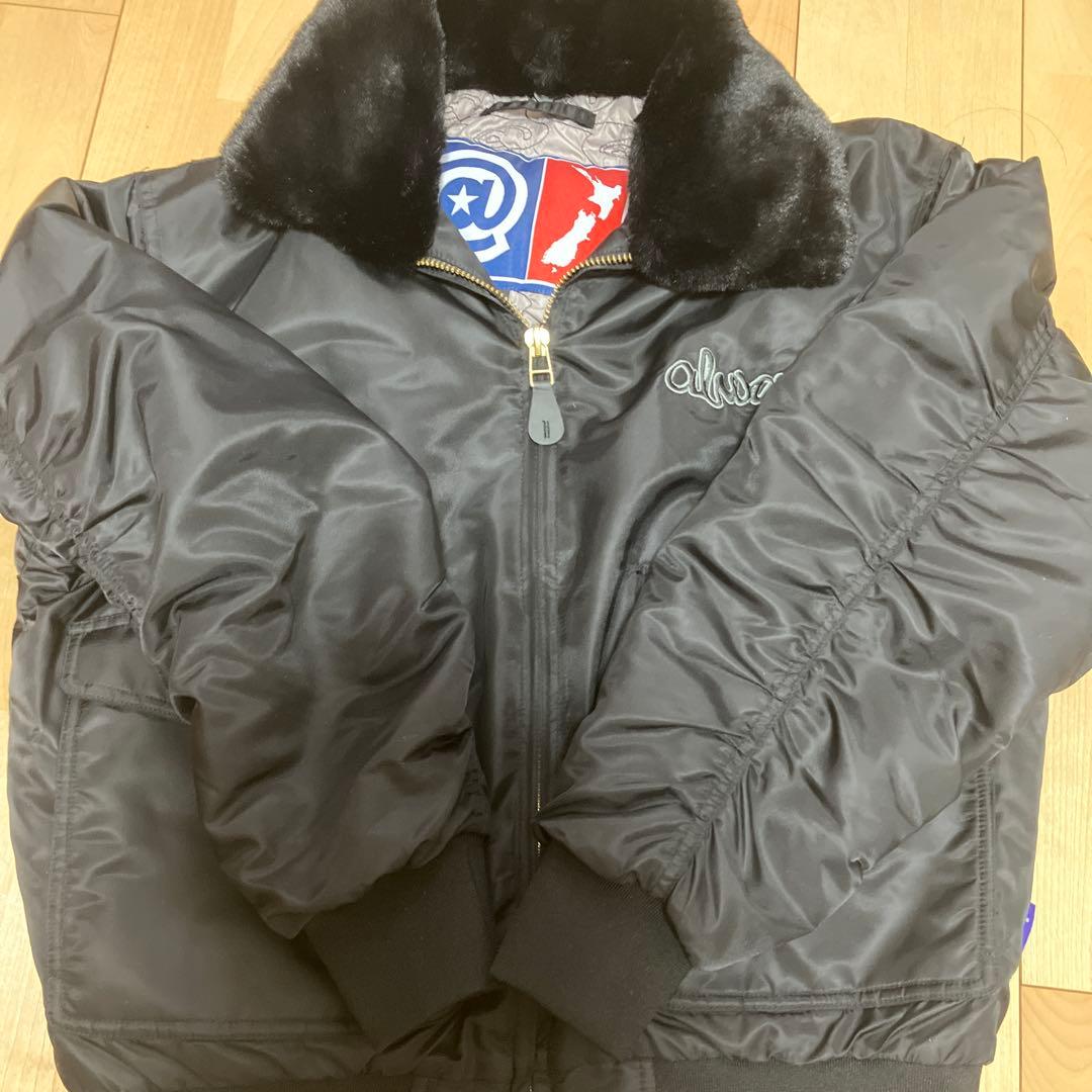 always フライトジャケット　ファー付き　MA1 黒