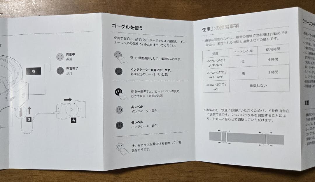 熱線ゴーグル sable セーブル SA-PS060 中古美品