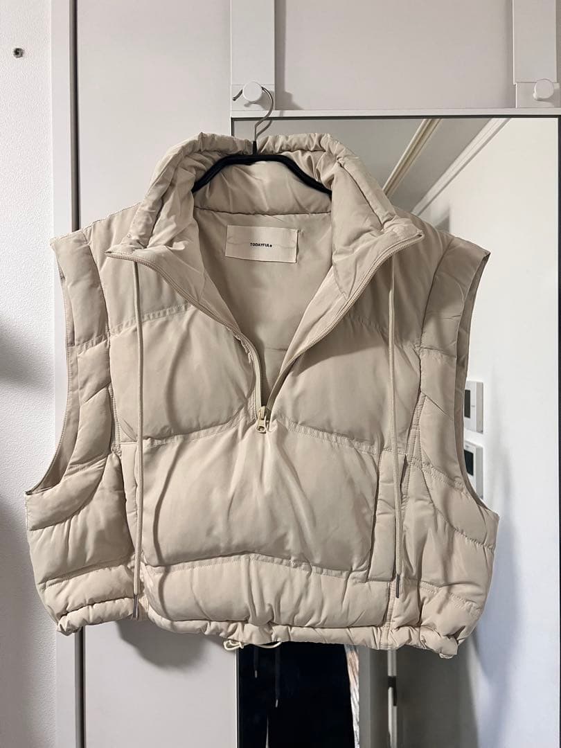 【人気】TODAYFUL Quilting Compact Vest