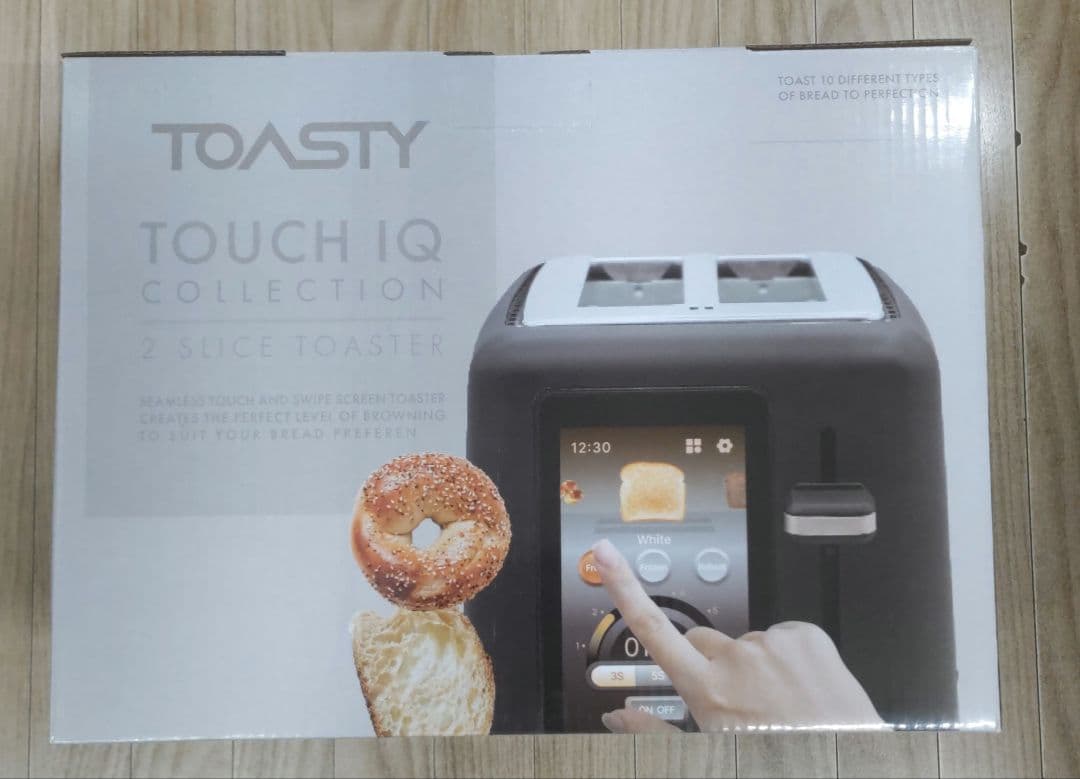 TOASTY タッチパネル式 ポップアップトースター