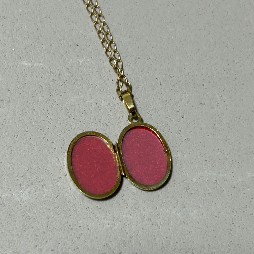 18k ヴィンテージ ロケット　ペンダントトップ　18金