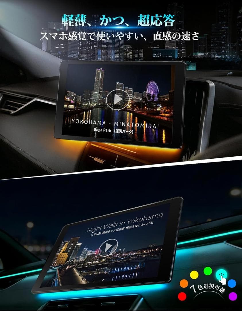 [新品]Android13ディスプレイオーディオ PORMIDO PR-G20