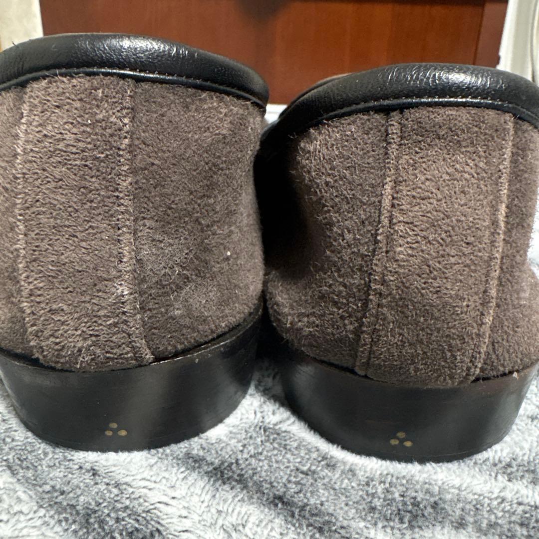 BAUDOIN & LANGE ローファー 42 ダークブラウン