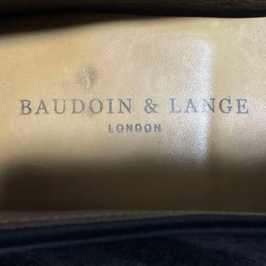 BAUDOIN & LANGE ローファー 42 ダークブラウン