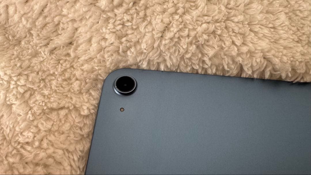 【iPad Air5 256G Blue 】Logicool キーボード付！