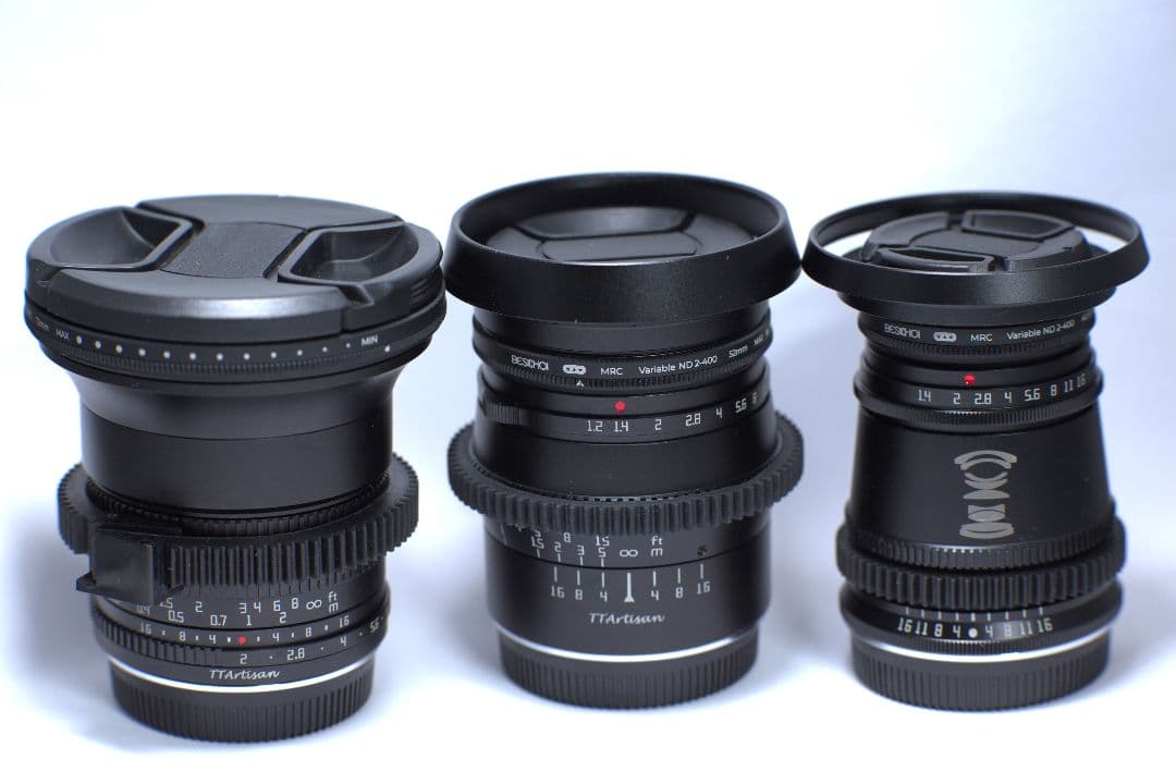 年始大特価 MFT TTartisan 単焦点レンズセット