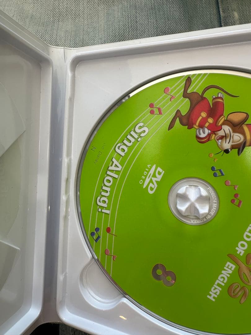 DWEディズニー英語システム　シングアロング　新子役