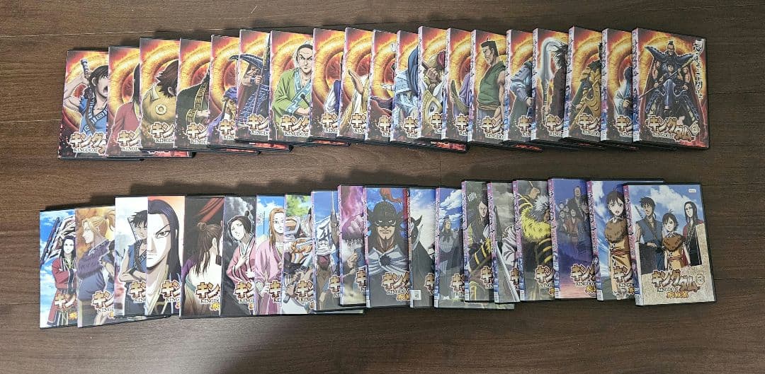 キングダム DVD 38巻　パート1全巻セット&パート2全巻セット(最終値下げ)