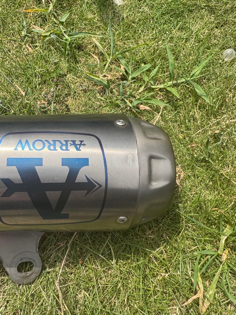 zx6r arrow マフラー　サイレンサー　中間パイプ