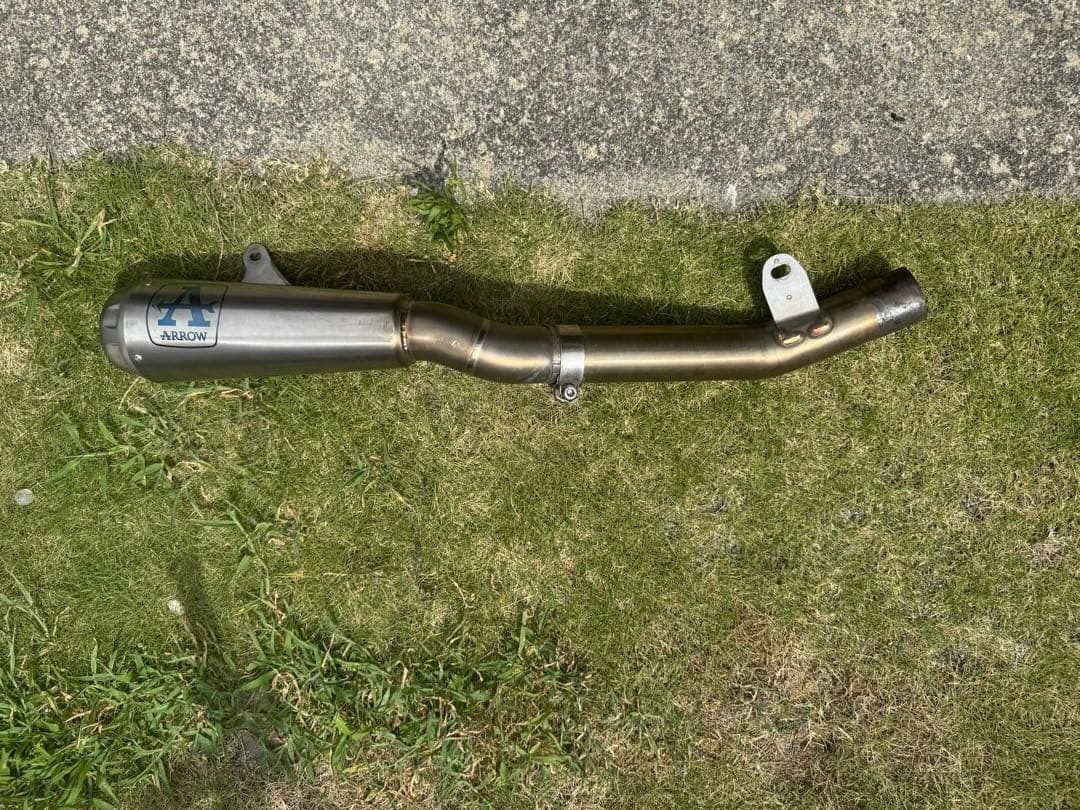 zx6r arrow マフラー　サイレンサー　中間パイプ