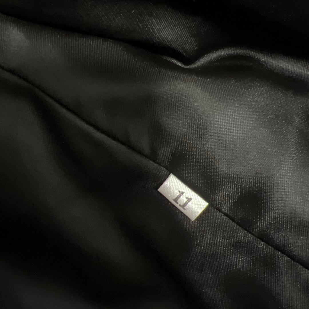 ミンク　レディース11号　 黒 ファーコート