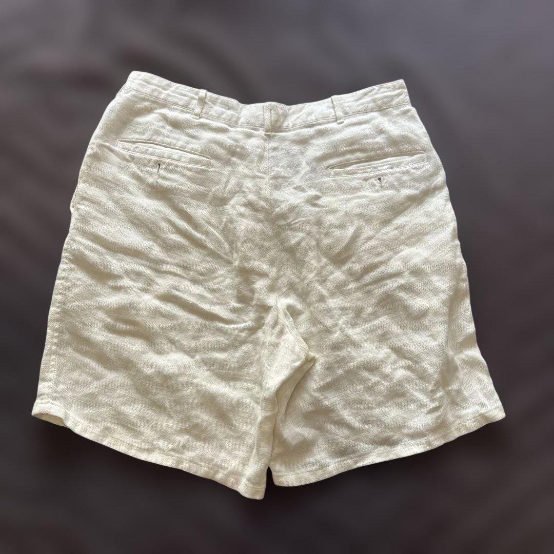 POLO ralphlauren リネンショートパンツ　USA製 90s