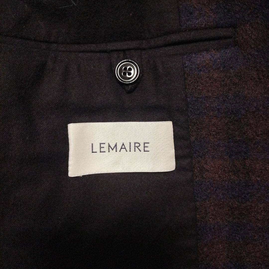 【期間限定価格】定価14万円 新品 LEMAIRE チェック チェスターコート