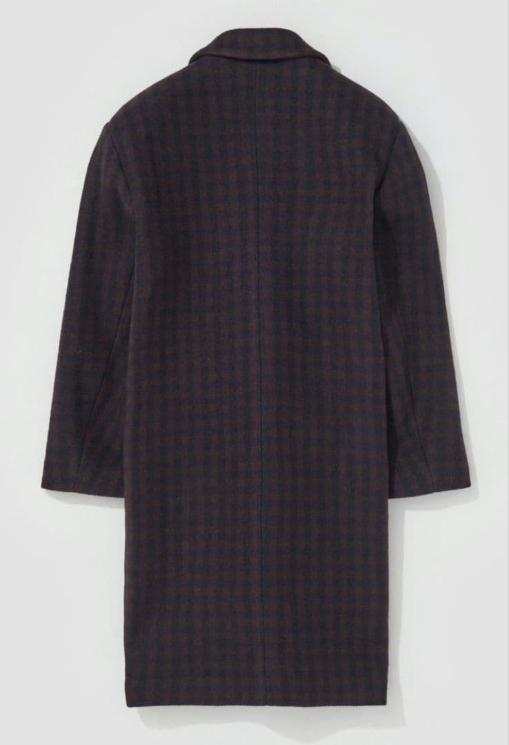 【期間限定価格】定価14万円 新品 LEMAIRE チェック チェスターコート