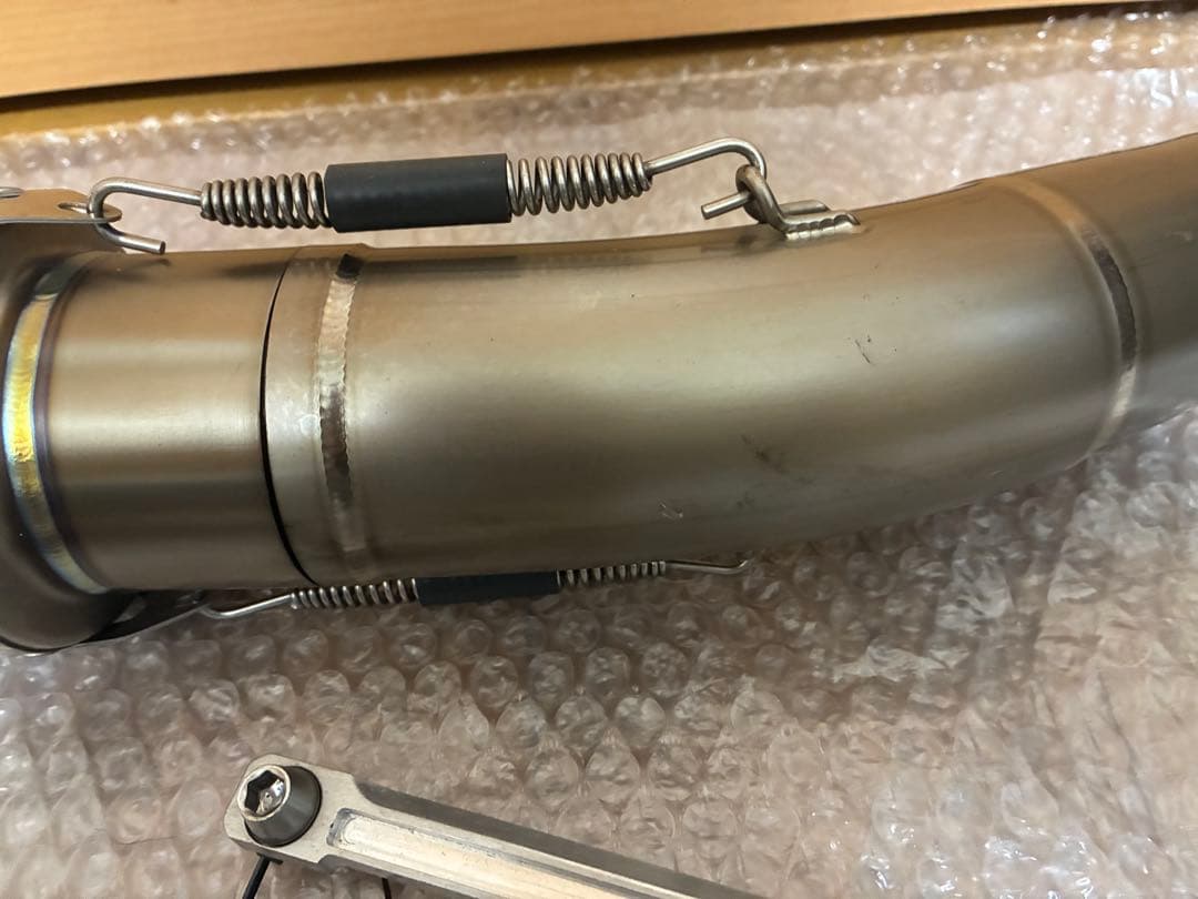 トリックスター　zx-10r スリップオン　マフラー　チタン