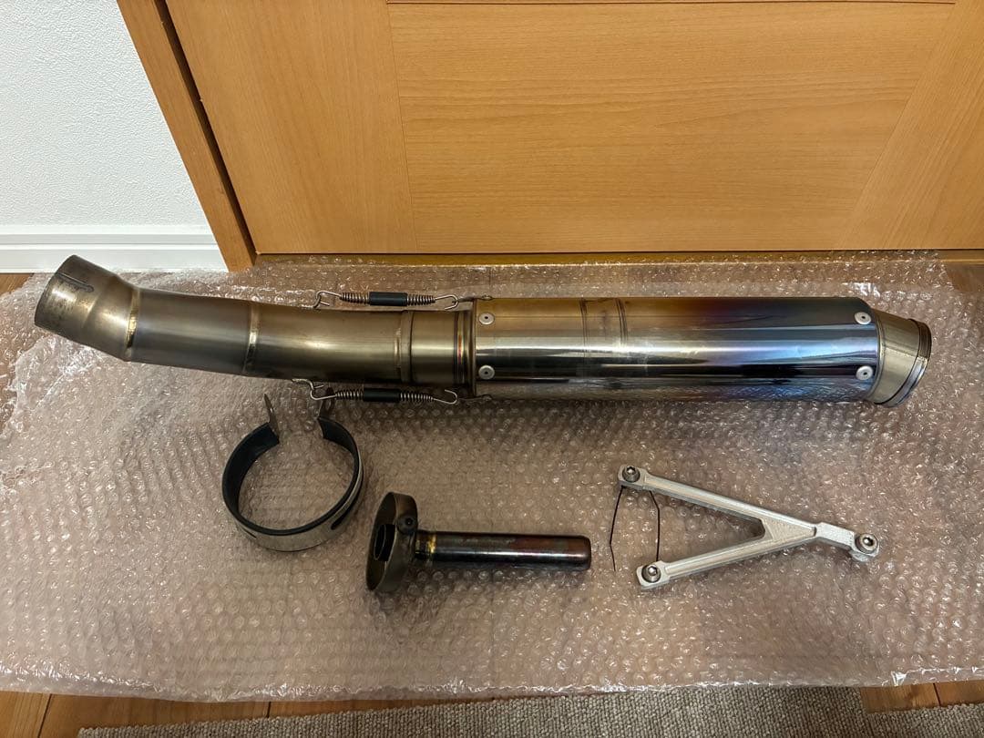 トリックスター　zx-10r スリップオン　マフラー　チタン