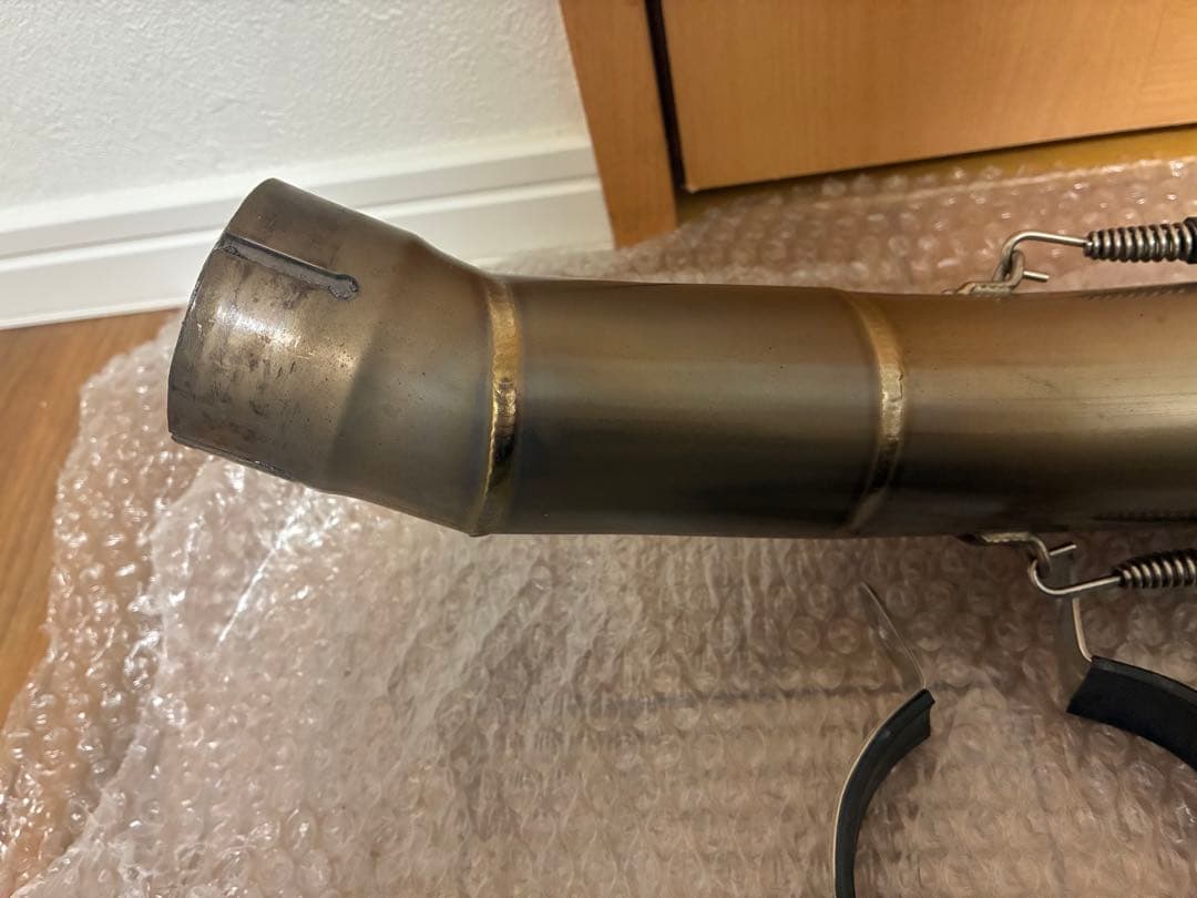 トリックスター　zx-10r スリップオン　マフラー　チタン