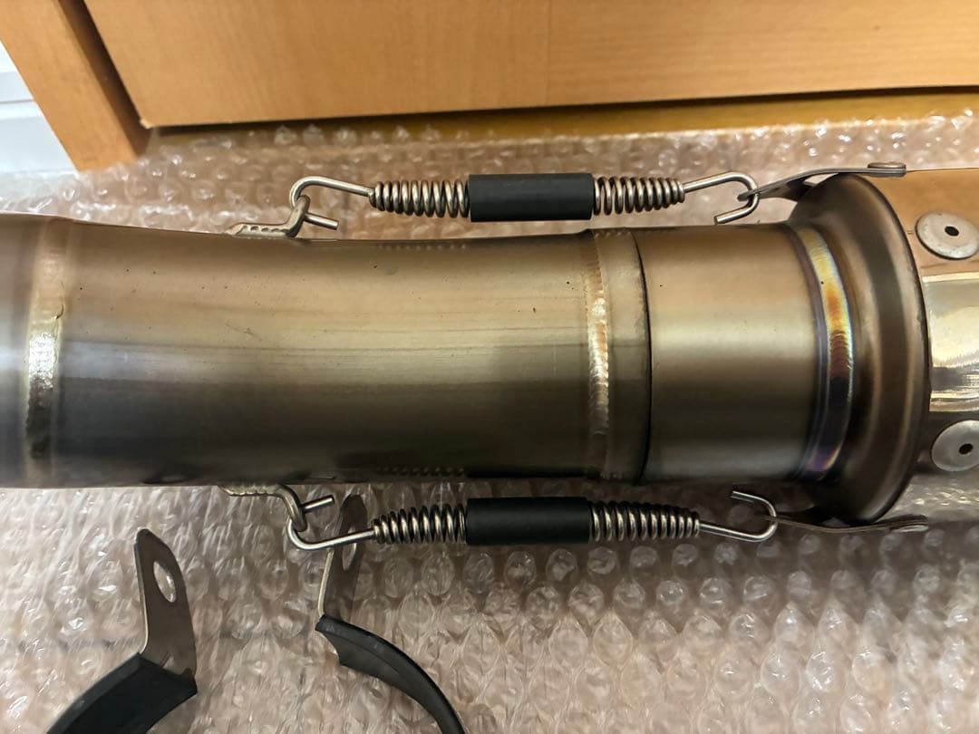 トリックスター　zx-10r スリップオン　マフラー　チタン