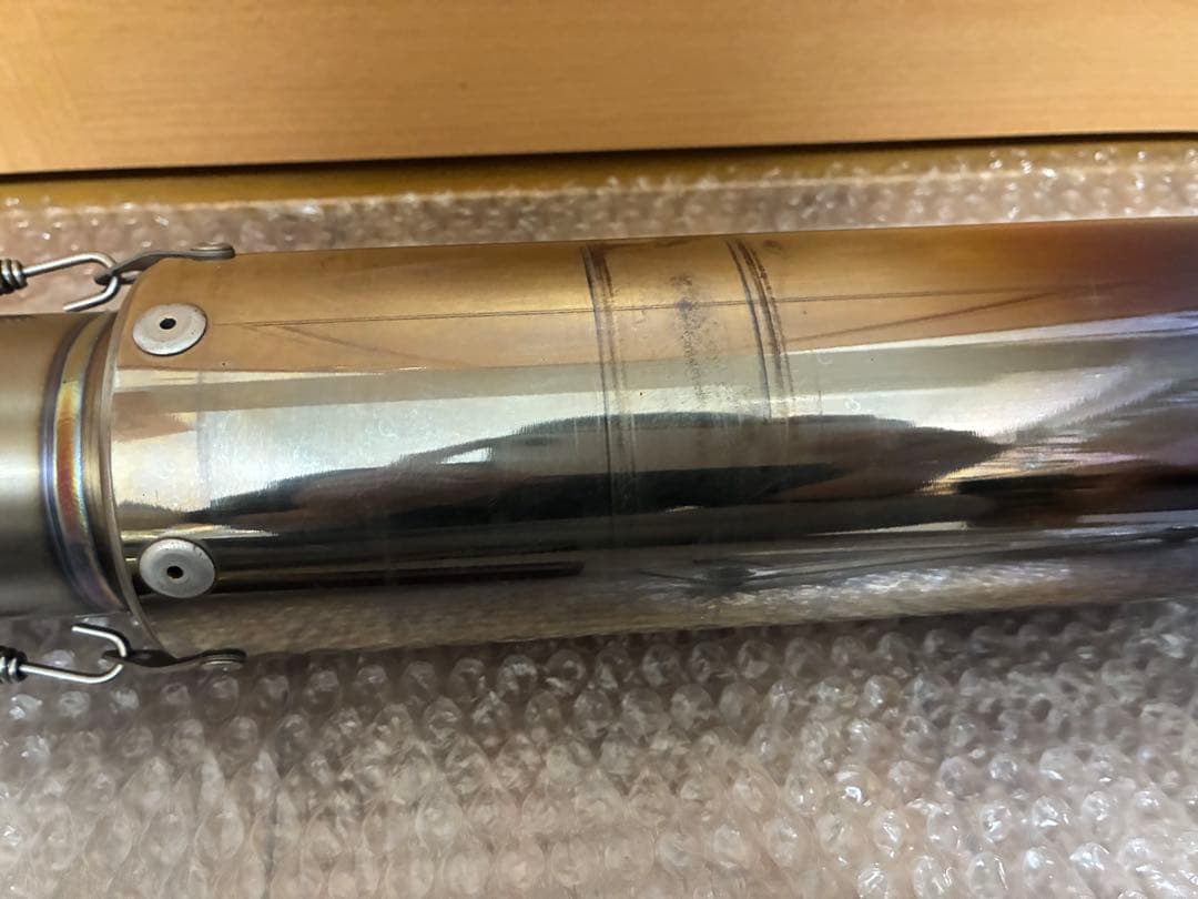 トリックスター　zx-10r スリップオン　マフラー　チタン