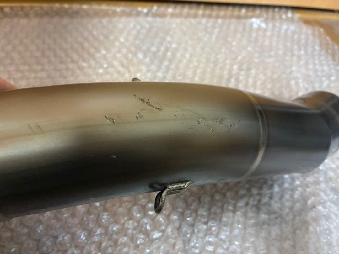 トリックスター　zx-10r スリップオン　マフラー　チタン