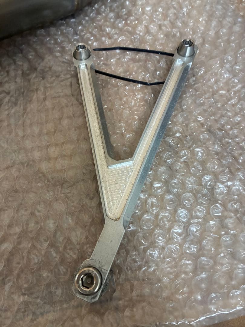 トリックスター　zx-10r スリップオン　マフラー　チタン