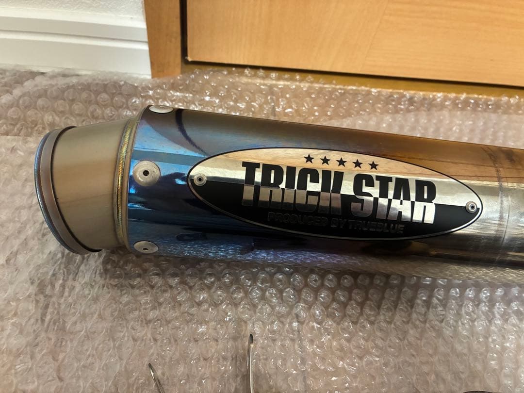 トリックスター　zx-10r スリップオン　マフラー　チタン