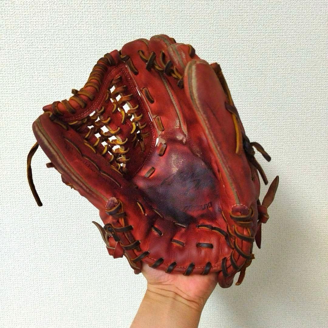114 ミズノプロ 井端和弘モデル キップレザー 硬式 内野手用グローブ
