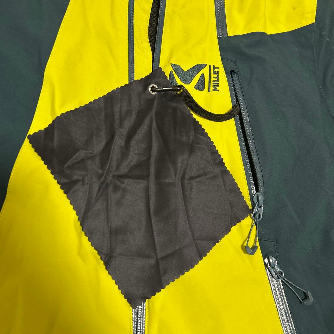 ミレー スキーウェア ネイビー/イエロー 上下セット