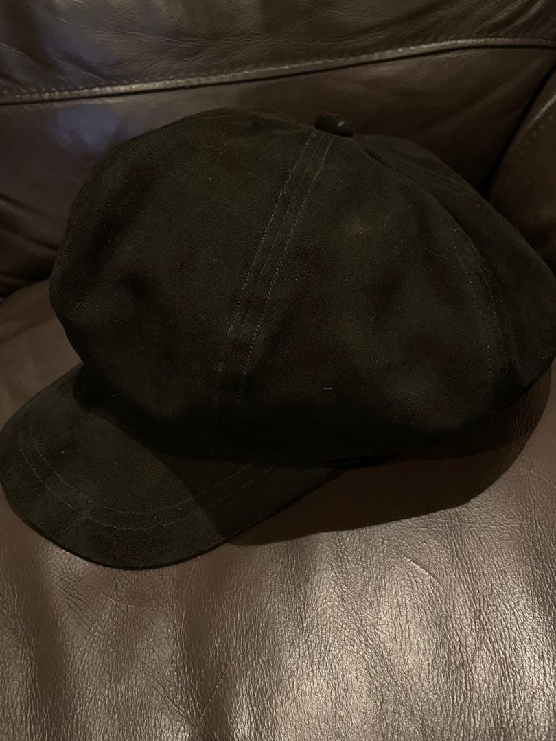 バックラッシュ　カンガルースエード　キャスケット