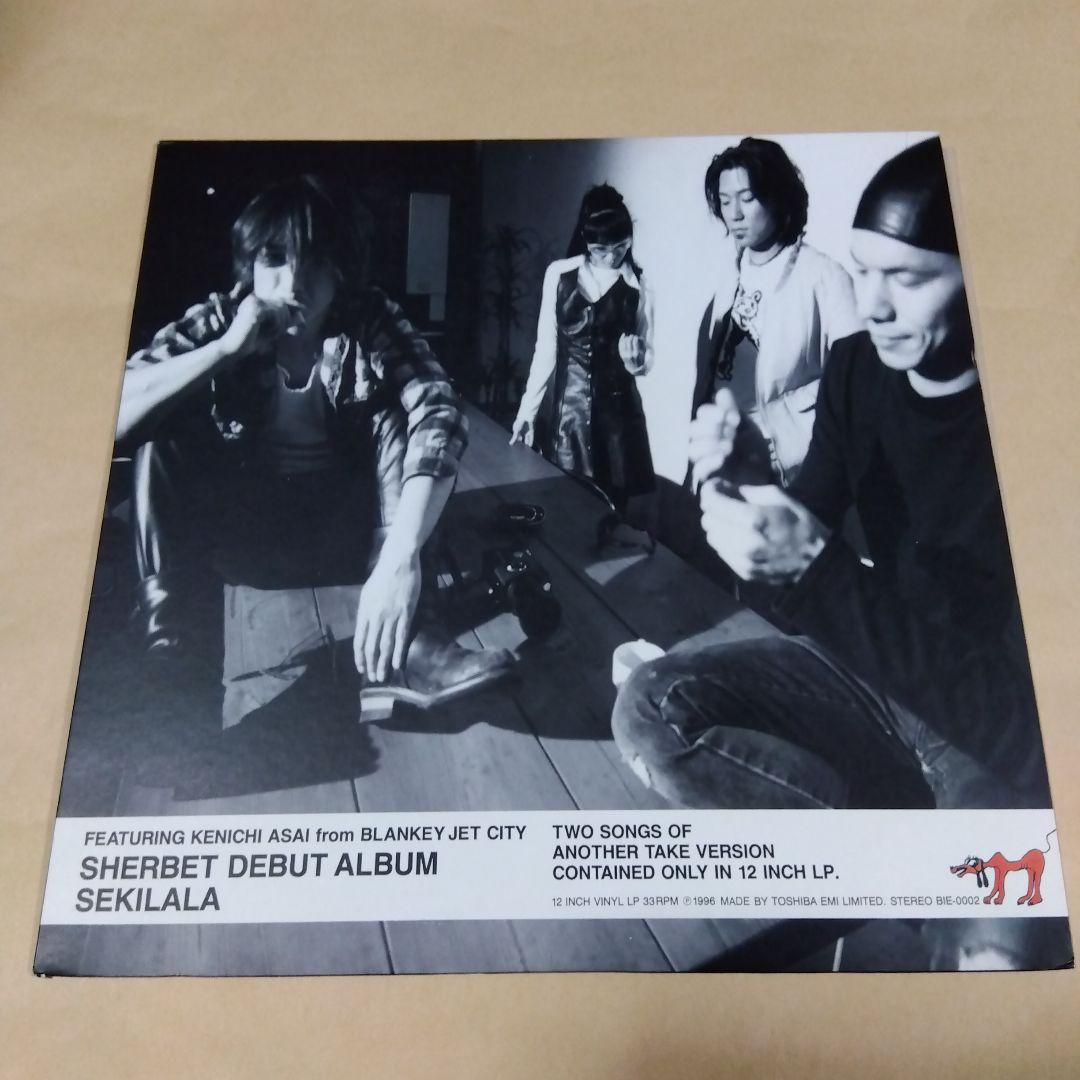 SHERBETS レコード5枚　浅井健一　SHERBETS メンバーサイン