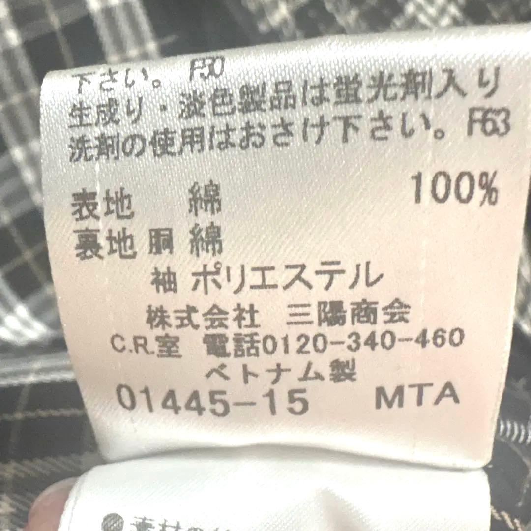 バーバリーブルーレーベル　トレンチコート　ライナー付き　黒　ベルト　チェック