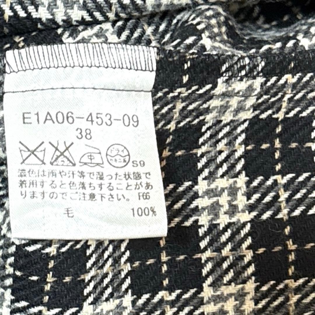 バーバリーブルーレーベル　トレンチコート　ライナー付き　黒　ベルト　チェック