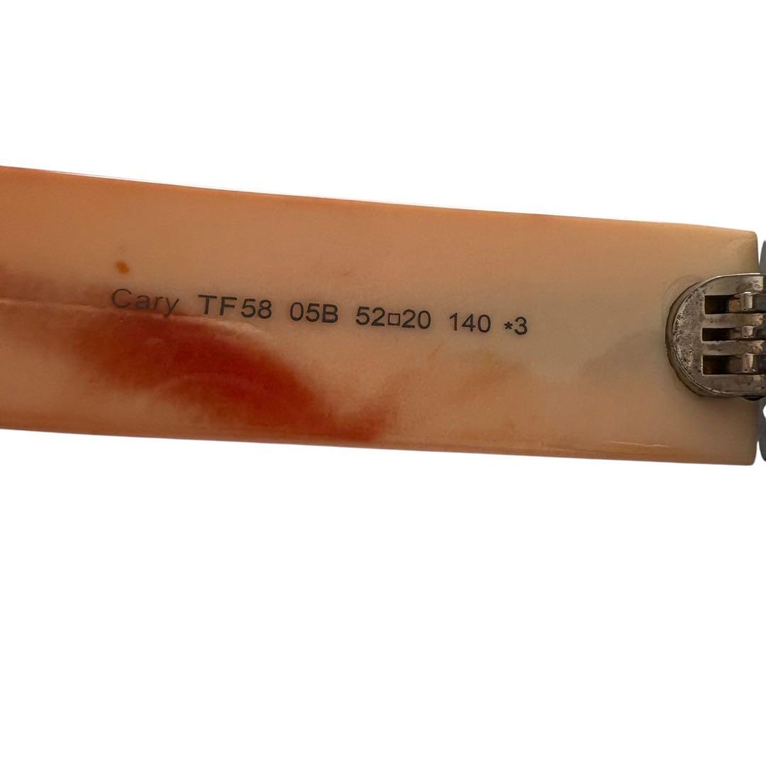 TOM FORD サングラス Cary TF58 05B 黒×べっ甲 ケース付