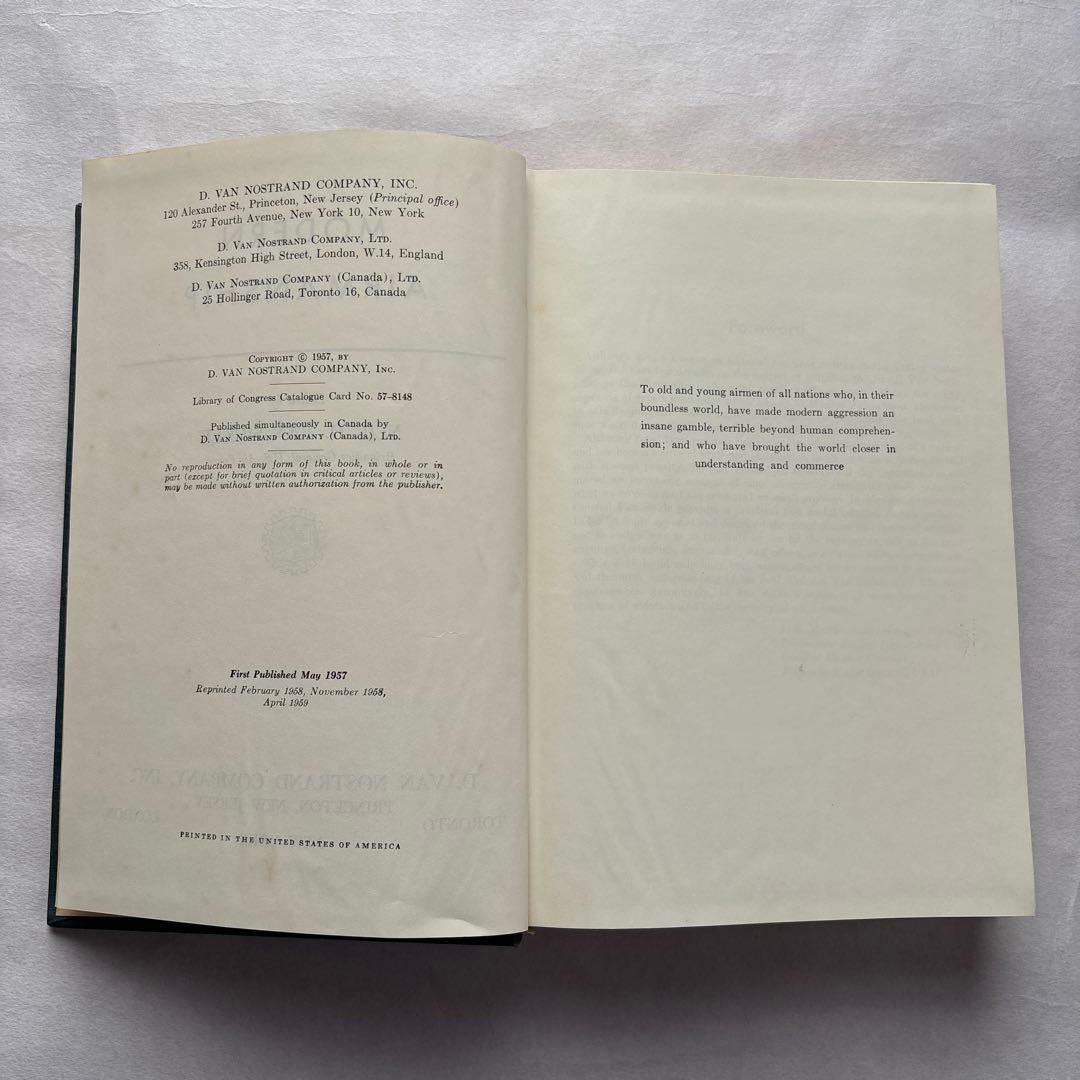 【洋書・軍事】MODERN AIRMANSHIP 現代の航空術 1959年 戦争